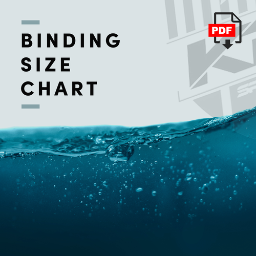 Binding Size Chart