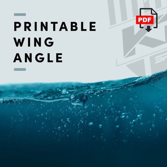Printable Wing Angle
